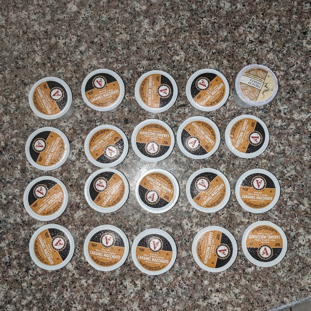 K cup caramel macchiato coffee